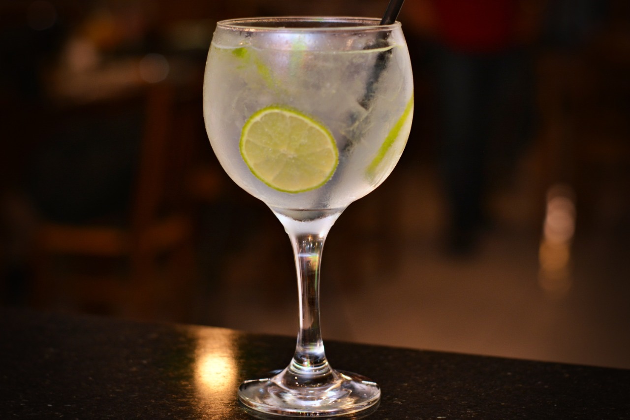 Drink com decoração